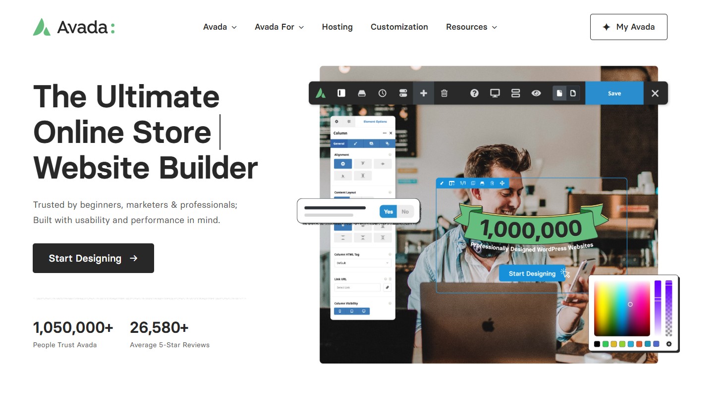 Avada Surpasses 1 Million Sales: Why It's Still the King of WordPress Website Builders